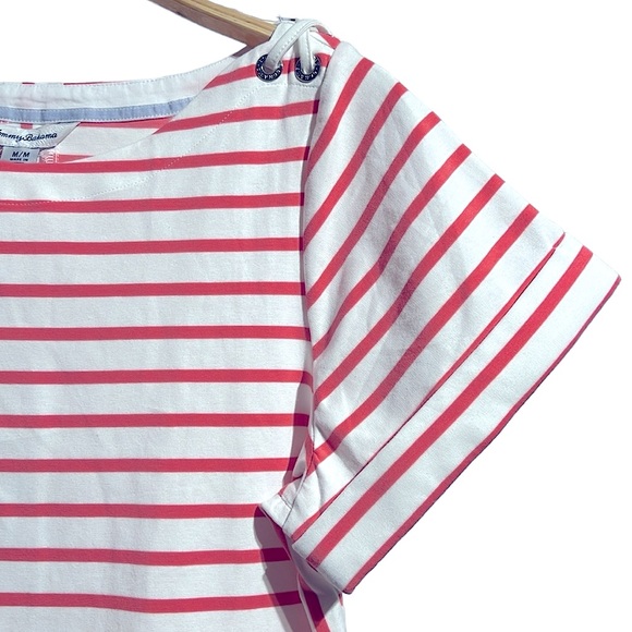 Tommy Bahama Jovanna Stripe Short Sleeve Dress - Picture 8 of 16